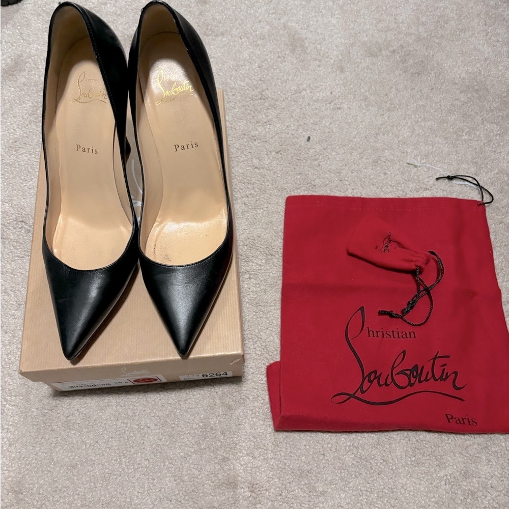 Apostrophy pump 100 Nappa Christian Louboutin 39.5 Fit an 8.5 US